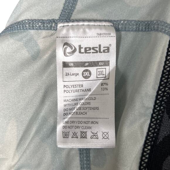 Tesla Camo Compression Training Cool Dry Workout Bottoms 3XL - Picture 3 of 6